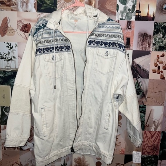 Free People Jackets & Blazers - Free People Denim Jacket